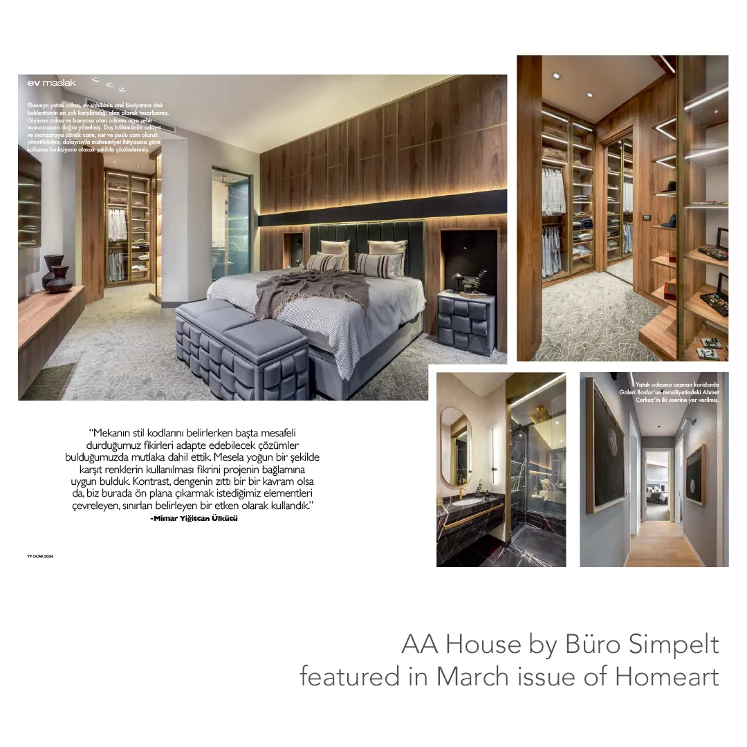 AA House, HomeArt Dergisi'nde Yayımlandı