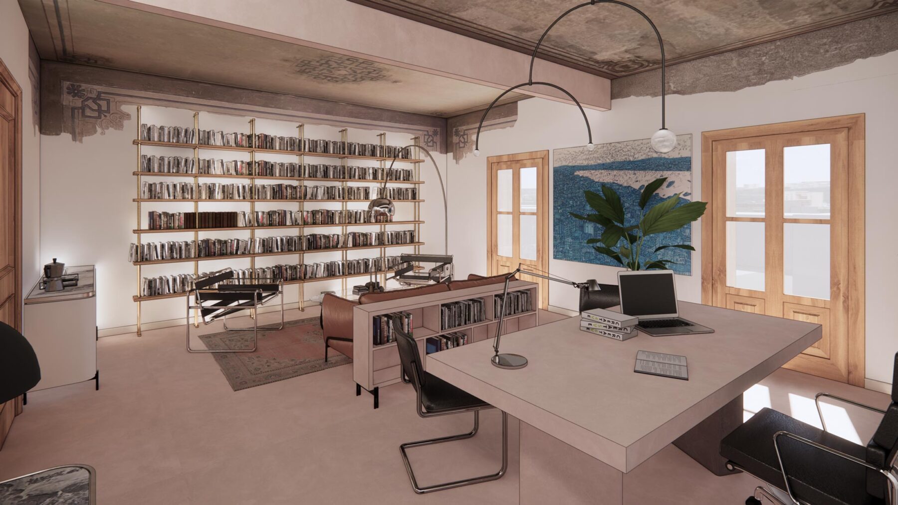 Istanbul Cinema Museum Offices, Cafe & Sales Area