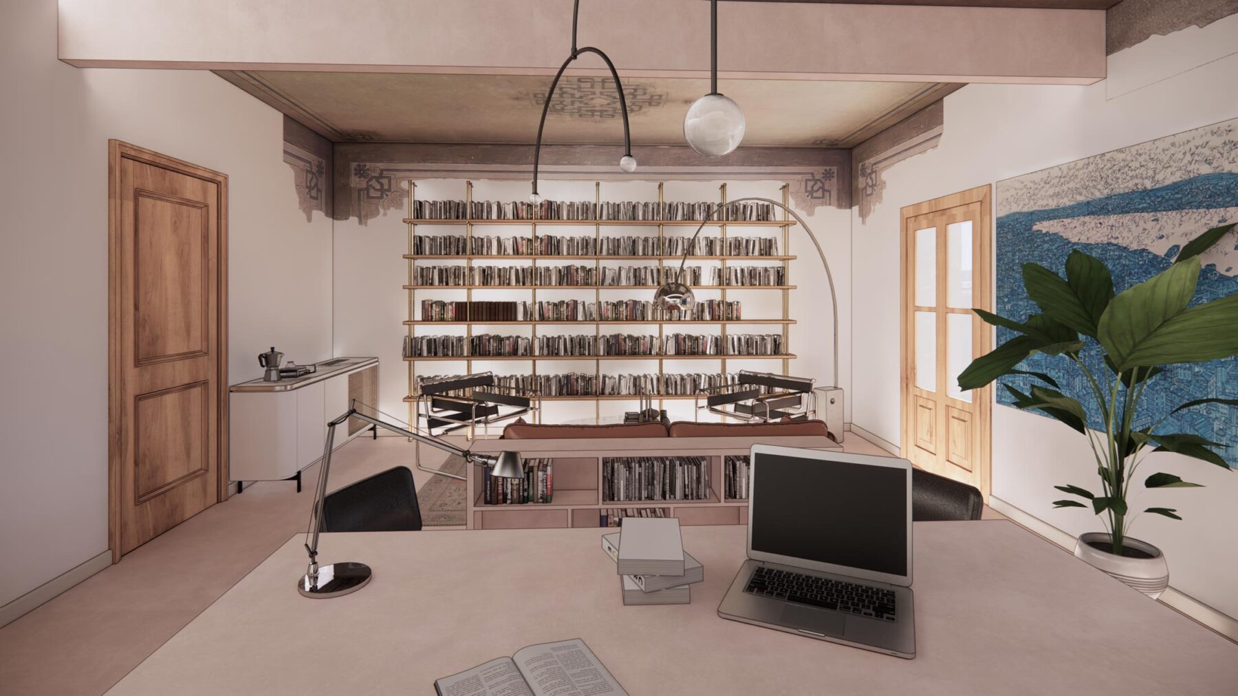 Istanbul Cinema Museum Offices, Cafe & Sales Area