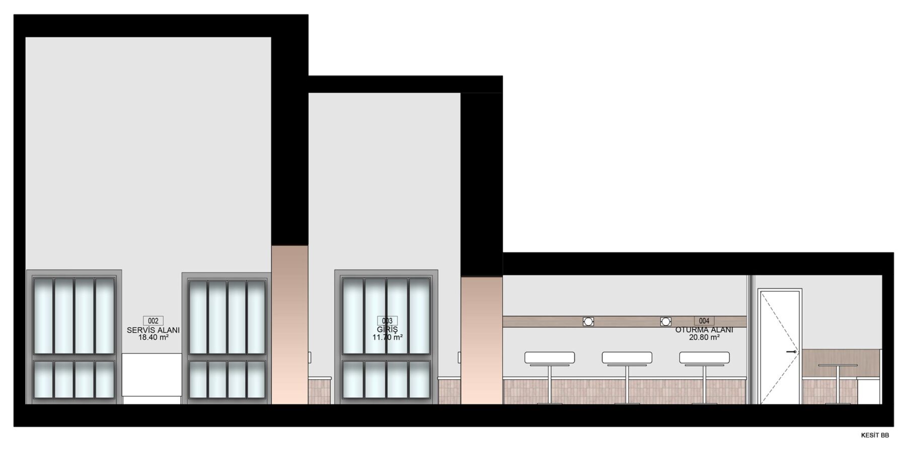 Istanbul Cinema Museum Offices, Cafe & Sales Area
