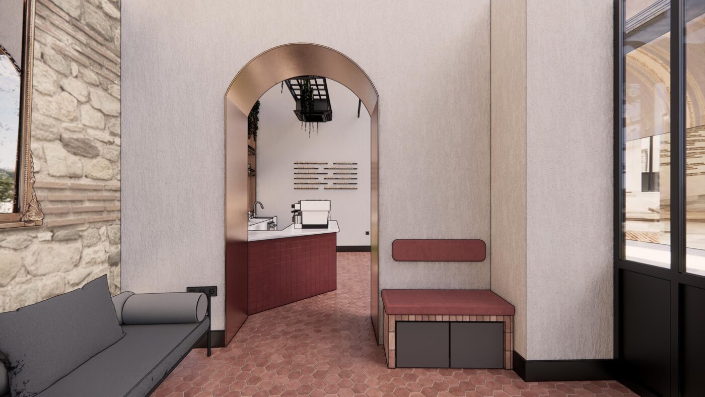 Istanbul Cinema Museum Offices, Cafe & Sales Area