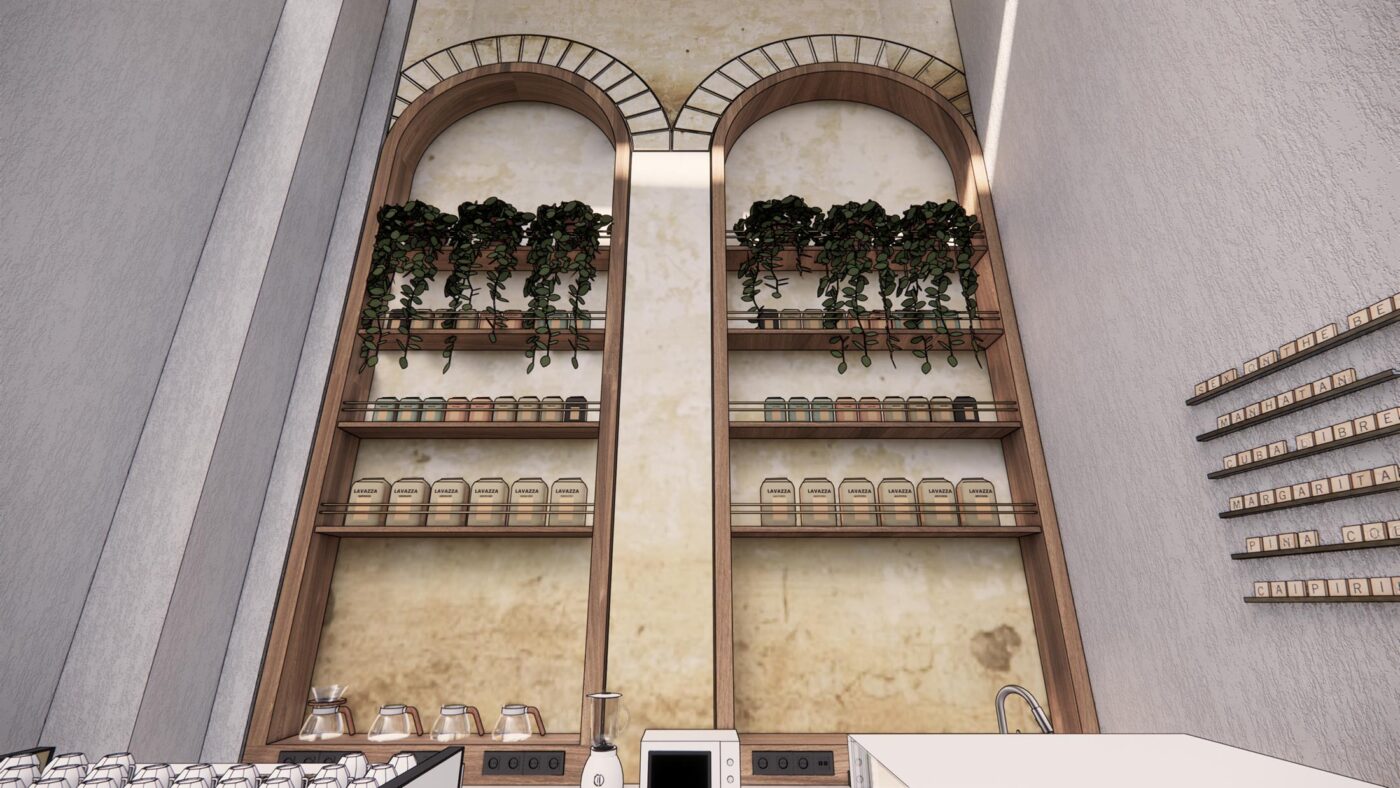 Istanbul Cinema Museum Offices, Cafe & Sales Area