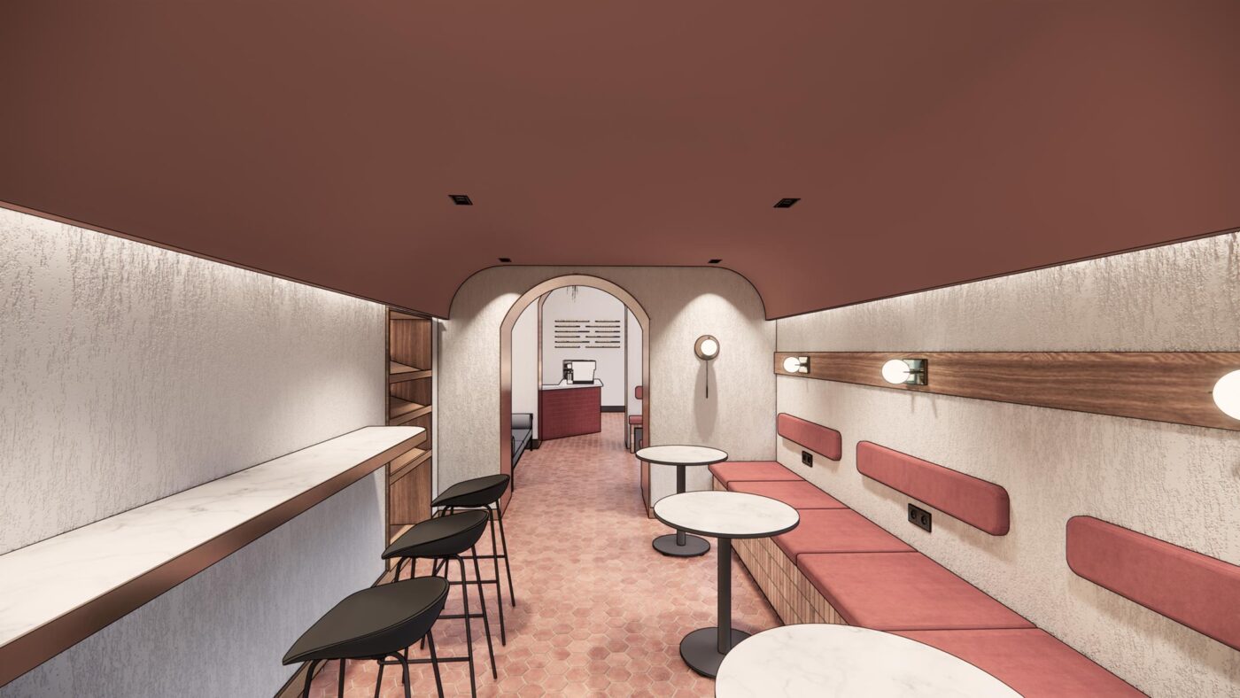 Istanbul Cinema Museum Offices, Cafe & Sales Area